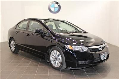 2011 honda civic ex navigation  moonroof heated leather seats automatic black