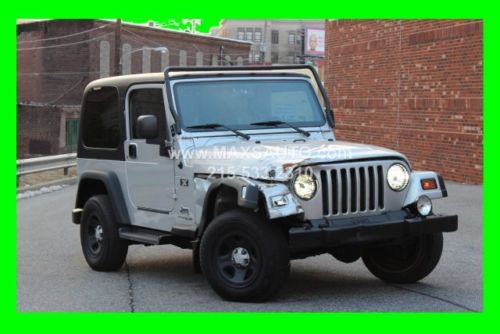 2006 jeep wrangler unlimited 2 door sport 6-speed manual salvage rebuildable