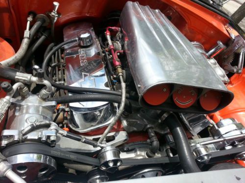 1955 CUSTOM BEL AIR 4 DR WAGON BBC 502 VINTAGE A/C CRUISER STREET ROD RESTO MOD, image 8