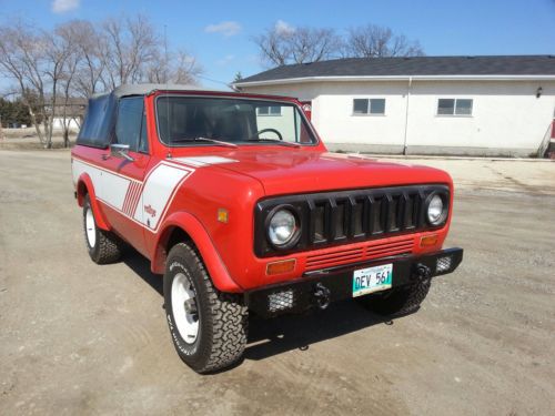 1979 international harvester scout ii rallye package. fully restored 4x4