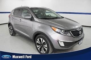 11 sportage sx, 2.0l 4 cylinder, auto, leather, sunroof, navi, clean 1 owner!
