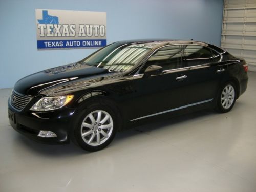 We finance!!!  2007 lexus ls 460 l roof nav heated leather self park texas auto