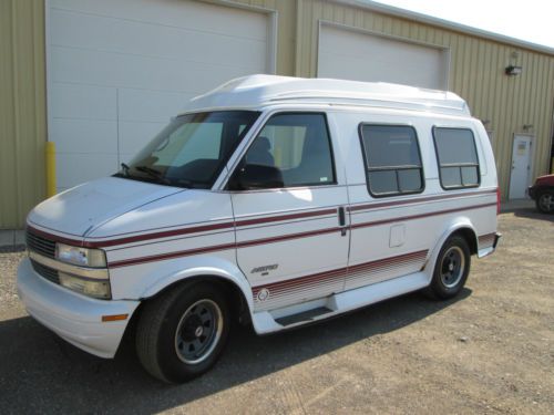 Chevy astro high top tiara conversion van leather just 69k miles affordable