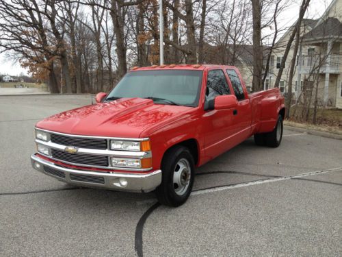 1993 chevrolet c3500 silverado extended cab pickup 2-door 6.5l turbo diesel