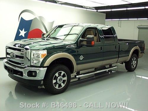 2011 ford f-250 lariat crew diesel 4x4 leather rear cam texas direct auto