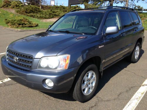 2003 toyota highlander limited sport utility 4-door 3.0l