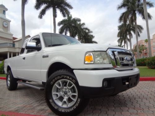 2007 ford ranger xlt supercab 4x4 clean carfax rust free beautiful florida truck