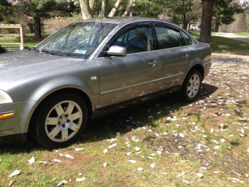 2003 volkswagen passat glx auto, v6, medium gray metallic, beautiful color combo