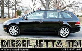 Used volkswagen jetta turbo diesel wagon tdi leather roof we finance autos 4dr