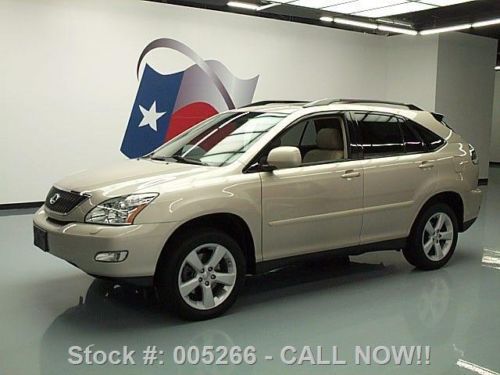 2007 lexus rx350 sunroof htd leather 18&#034; wheels 65k mi texas direct auto