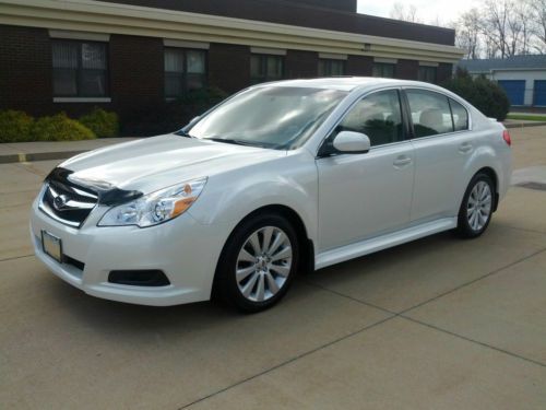 2010 subaru legacy limited 3.6 r 4dr sedan ... pristine!