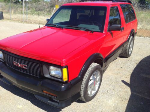 1992 gmc jimmy typhoon package low mileage original - 55k