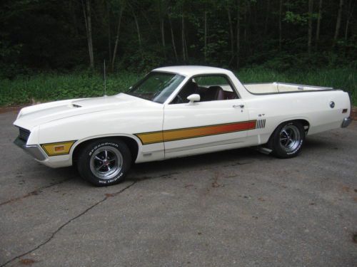 1970 ranchero gt n code 429 buckets console tach hideaways rimblow laser stripes