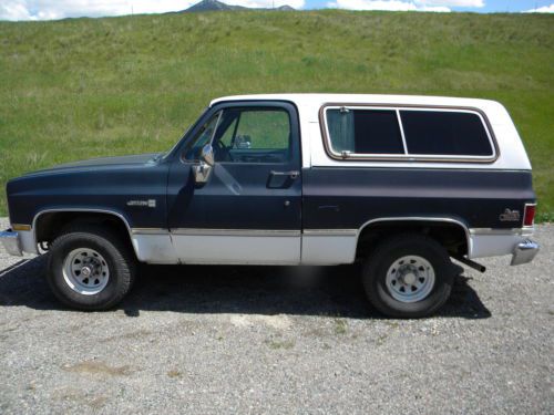 1984 full size gmc jimmy blazer sierra classic 4x4 chevy