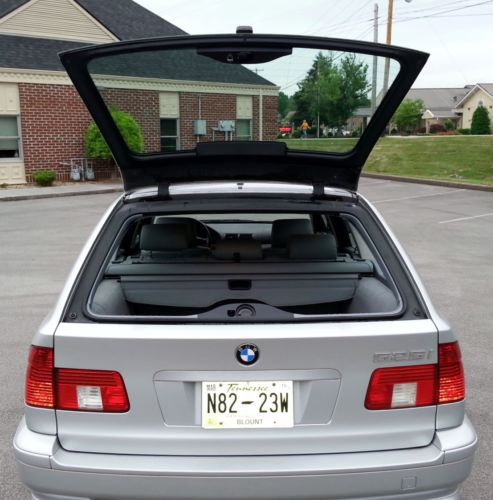 2001 BMW 525I Touring Wagon Silver Gray Leather, US $5,300.00, image 6