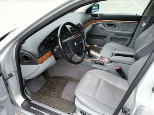 2001 BMW 525I Touring Wagon Silver Gray Leather, US $5,300.00, image 7