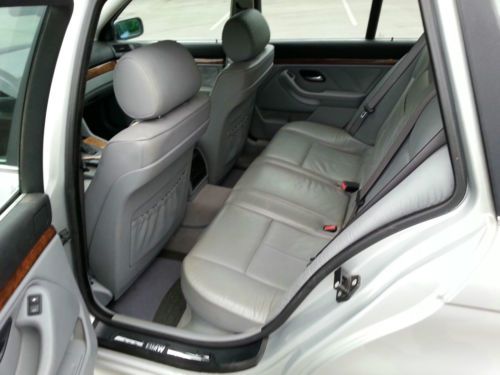 2001 BMW 525I Touring Wagon Silver Gray Leather, US $5,300.00, image 14