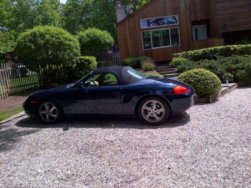 1997 Porsche Boxster Dark Blue, Saddle Interior GREAT CONDITION, US $13,500.00, image 4