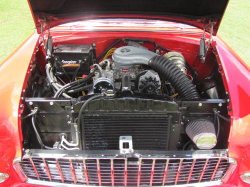 1955 Chevy Bel Air Red and White Mod 210, US $30,000.00, image 3