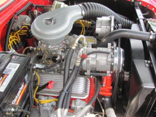 1955 Chevy Bel Air Red and White Mod 210, US $30,000.00, image 4