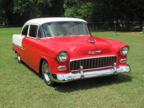 1955 Chevy Bel Air Red and White Mod 210, US $30,000.00, image 20