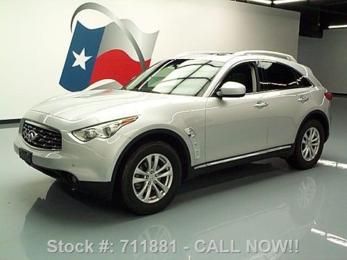 2011 infiniti fx35 premium sunroof nav rear/360 cam 13k texas direct auto