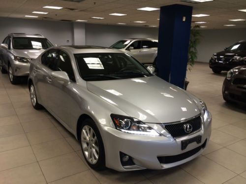2011 lexus is250 pre owned low miles gps navigation certified