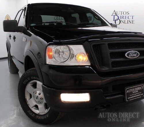 We finance 2004 ford f-150 supercrew fx4 4wd 5.4l v8 bedliner kylssent towpkg cd