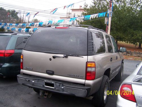 2001 chevrolet tahoe 3rd seat runs drives excellent very good condition 4x4 nr