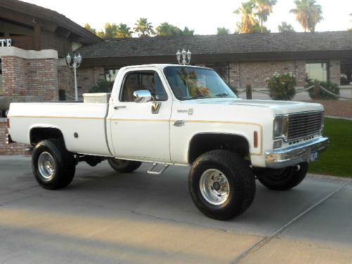 Chevrolet scottsdale 4x4 k 20 pickup truck all original 1978 1 owner no reserve