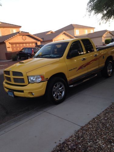 2004 yellow dodge ram 1500 4x4