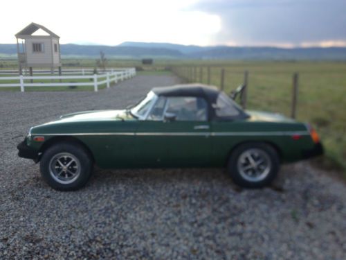 1979 mgb convertable 2 door 1.8l