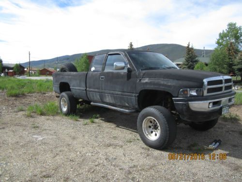 97 dodge ram 2500 laramie crew cab long bed 6&#039;&#039; lift