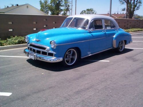 1949 chevy fleetline 2100- hot rod-350zz4 crate-700r rebuilt-must ii discs-more!