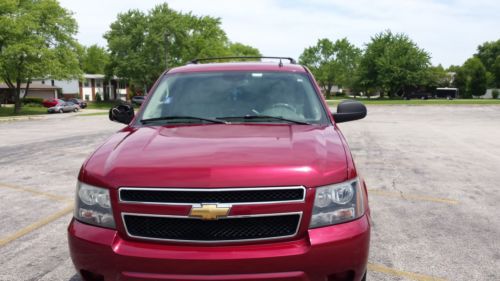 Red 2007 chevrolet tahoe 4d sport utility ls