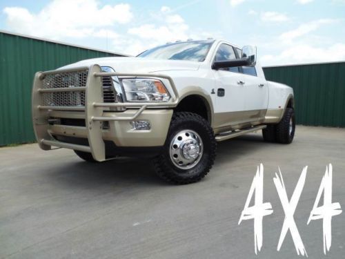 2011 ram mega cab 3500 drw laramie loghorn 4x4,leveling kit