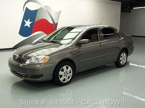 2008 toyota corolla le auto cd audio cruise ctrl 62k mi texas direct auto