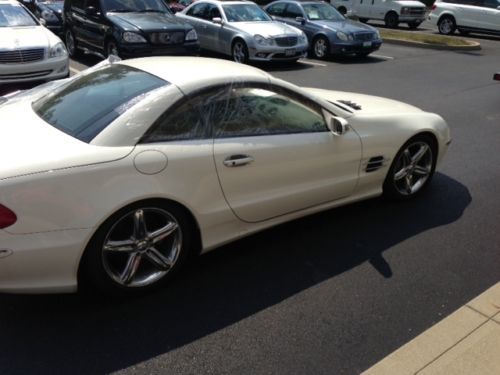 2005 white mercedes sl500 divorce sale