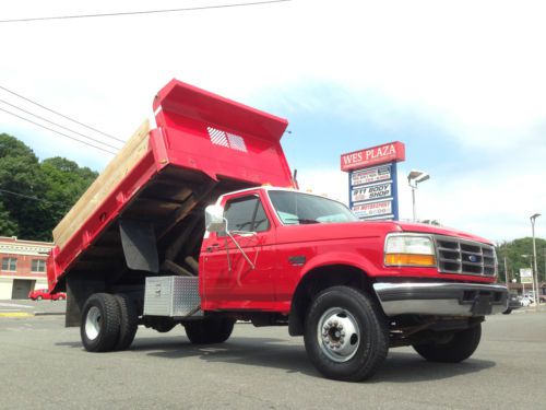 F-450 - f-series - mason dump body - 7.3l powerstroke turbo diesel - no reserve