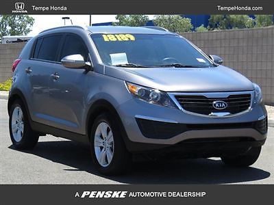 Kia sportage 2wd 4dr lx low miles suv 6-speed gasoline 2.4l dohc 16-valve i4 min