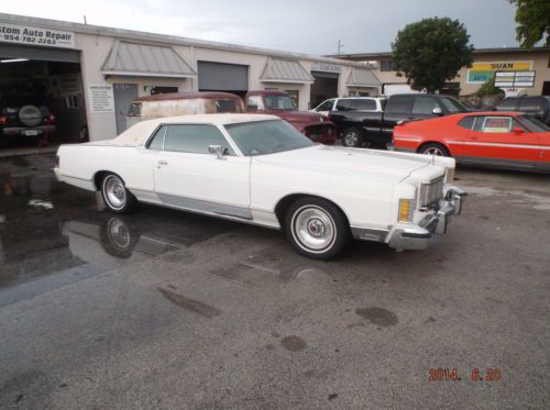 1978 mercury grand marquis 2 door 460 engine 125k original miles 2 owner car