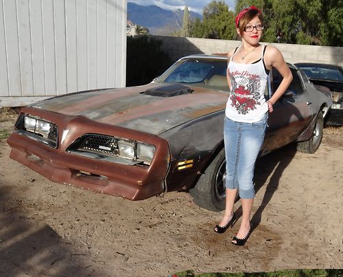 1977 pontiac trans am 400 4 speed ac hurst t tops loaded brentwood brown az car