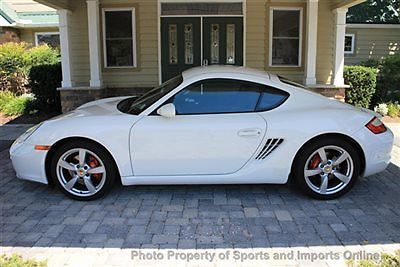 Cayman s 6 speed, carrara white, superior condition. call jim @ 717-209-2033,