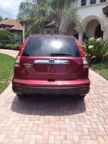 2009 honda cr-v tango red pearl