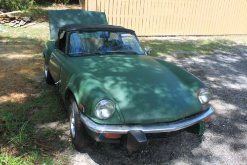 1976 triumph spitfire base convertible 2-door 1.5l