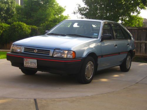 1989 mercury tracer (mazda 323) 1 owner, 57k original miles excellent condition