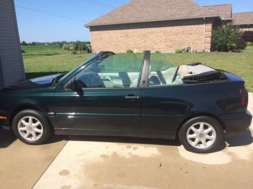 1999 volkswagen cabrio base convertible 2-door 2.0l