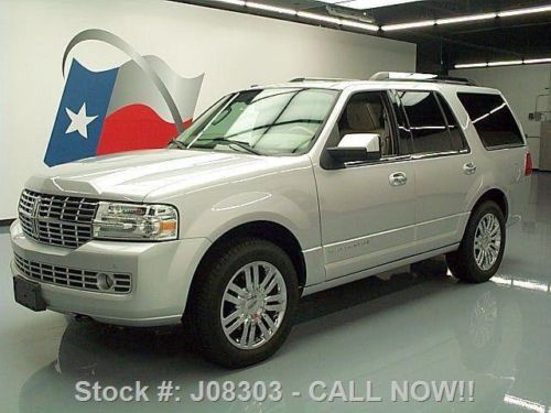 2010 lincoln navigator limited sunroof nav dvd 20&#039;s 50k texas direct auto