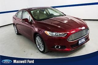13 ford fusion se comfortable leather seats, ecoboost engine, we finance!