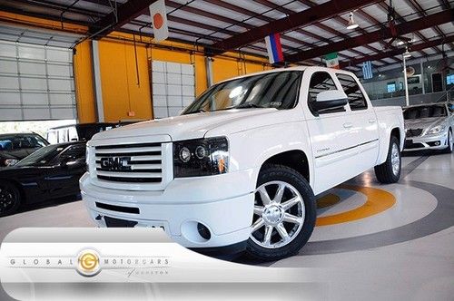 12 gmc sierra 1500 denali awd crewcab 6k 1-own nav cam pdc headers cust-camshaft